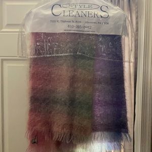 Mohair scarves set of two made in Scotland